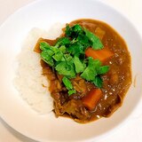 牛肉と白菜で☆甘い～りんごとはちみつのビーフカレー